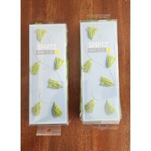 NIB 2 SPRITZ Green Tassel Garland Party Decoration Wedding‎ Birthday Baby Shower